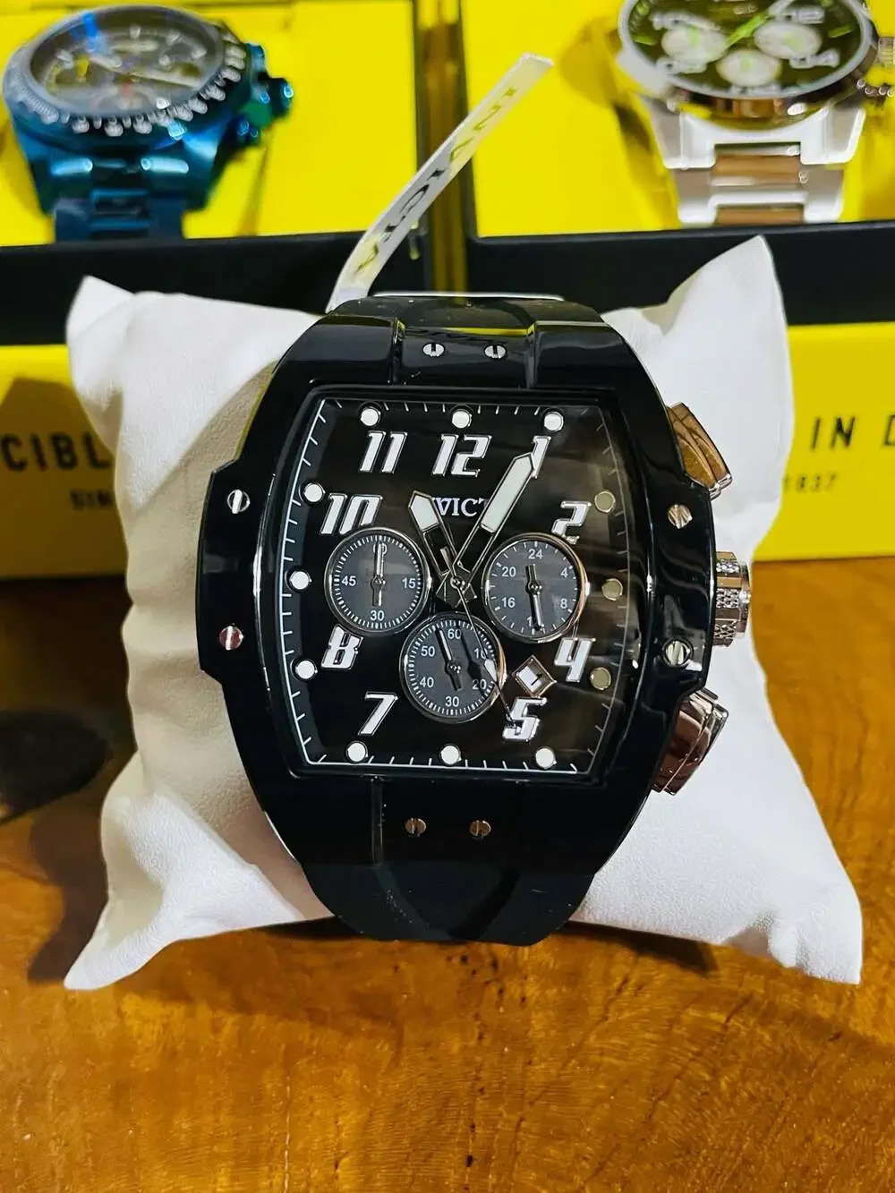 Invicta S1 Rally Kinesia Anatomic Men's Watch 47mm Black (45480)